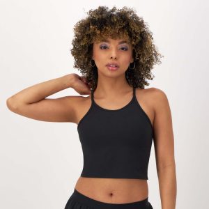 Soft Touch Longline Cami. Shelf Bra. C Logo