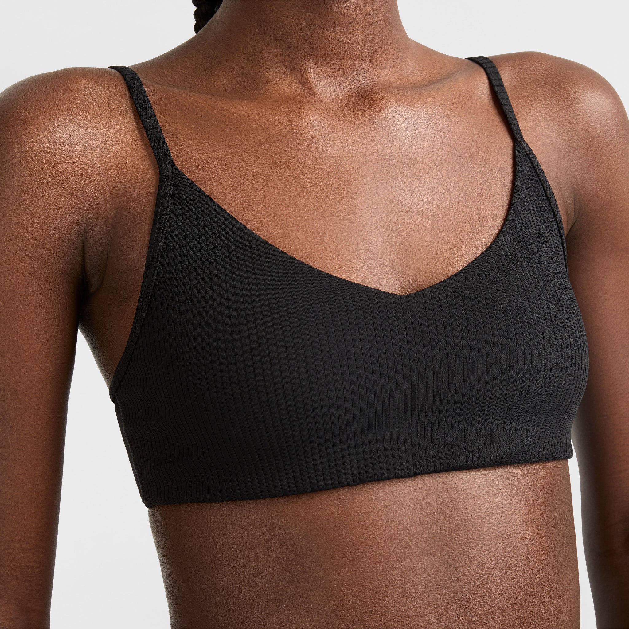 Soft Touch Ribbed Sports Bra. C Logo - Image 4