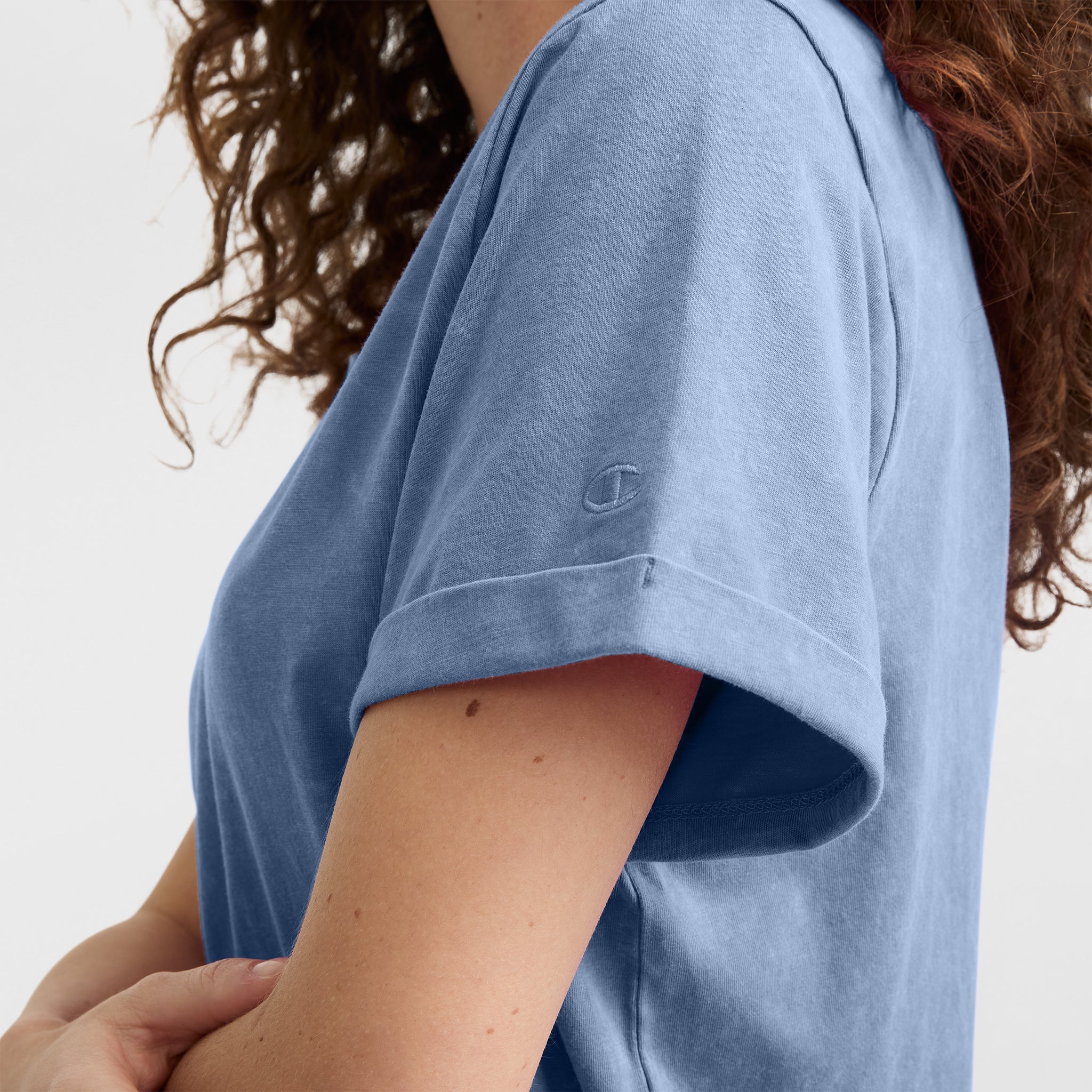 Vintage Wash T-Shirt. C Logo - Image 3