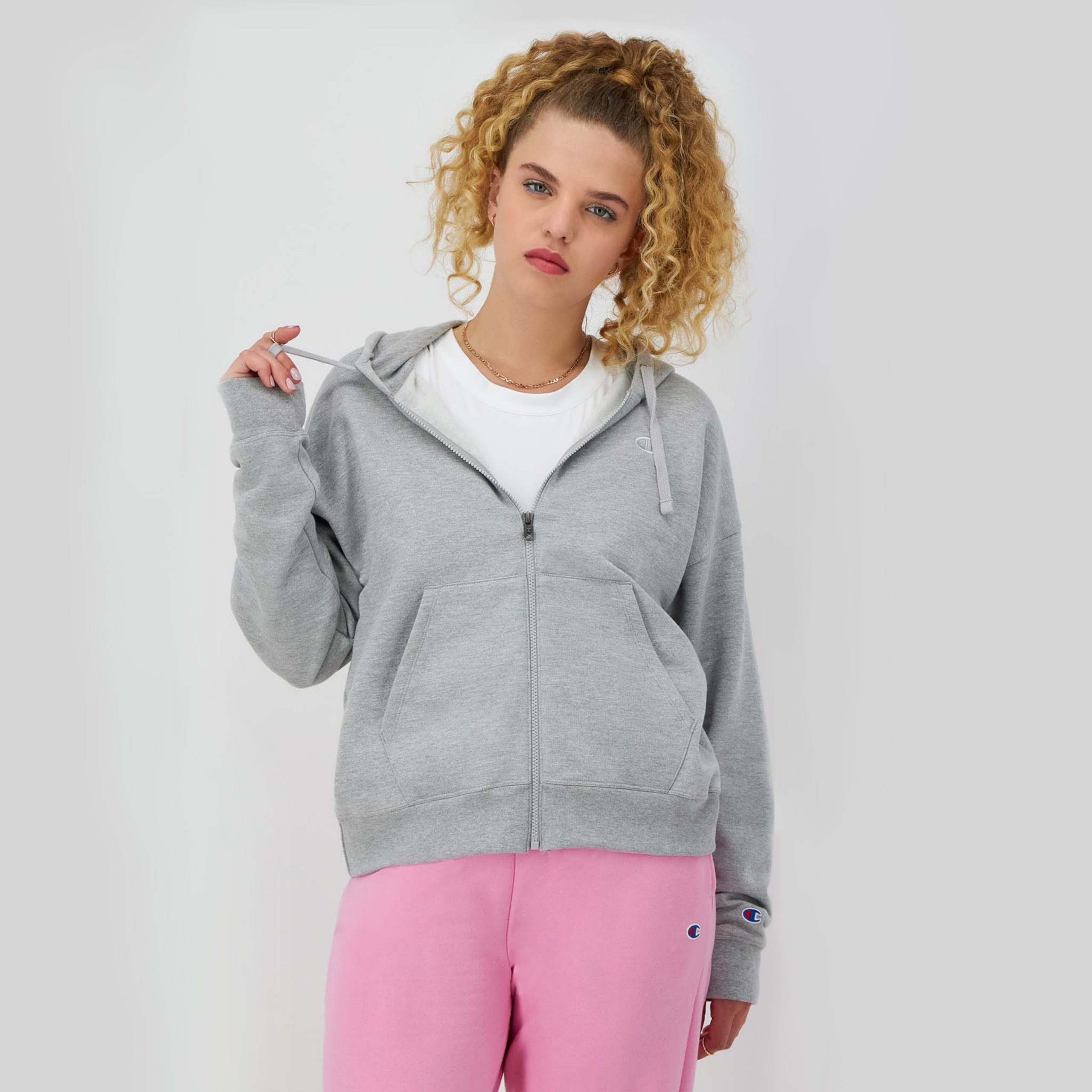 Powerblend Zip-Up Hoodie. C Logo