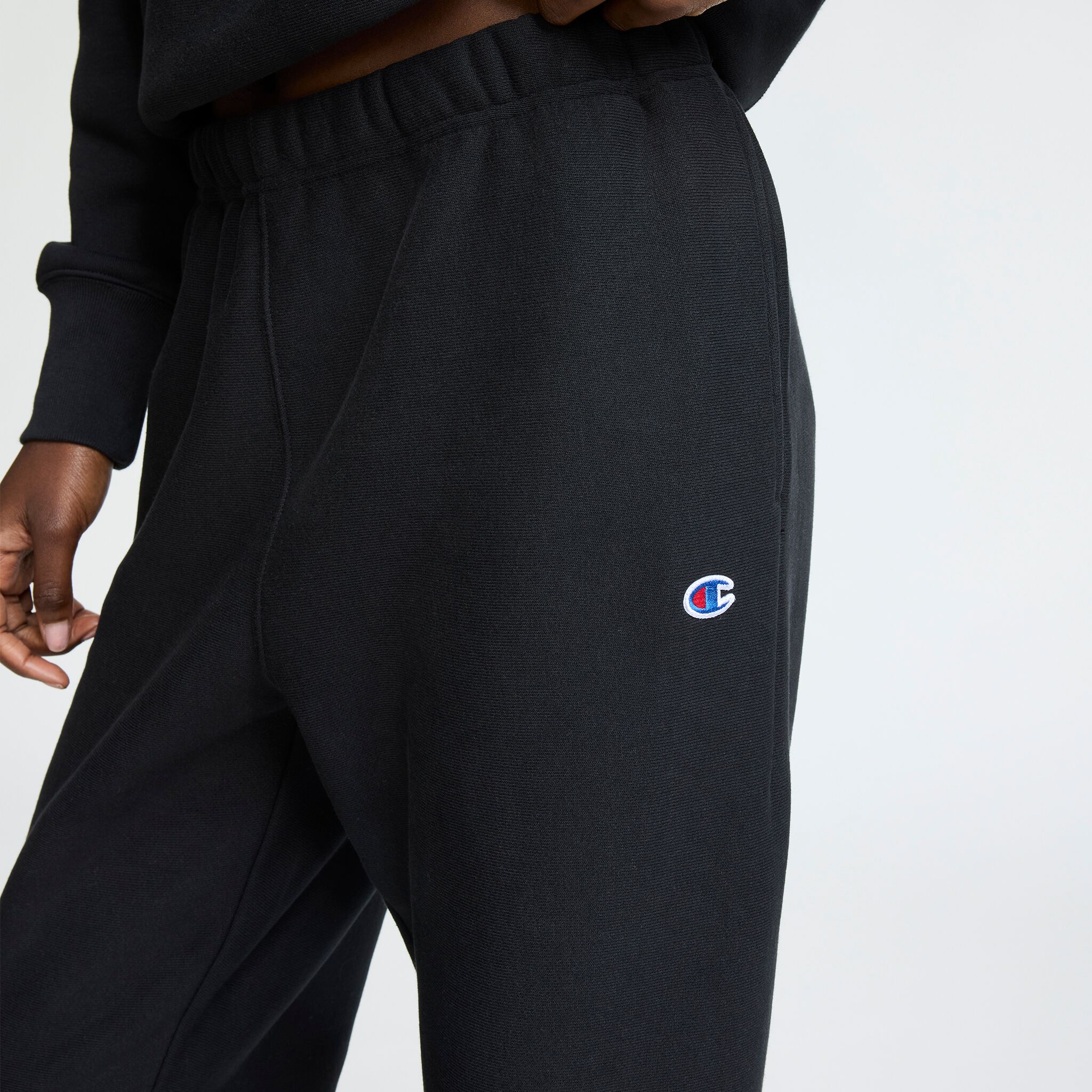 Essentials Reverse Weave Cinched Bottom Sweatpants - Image 3