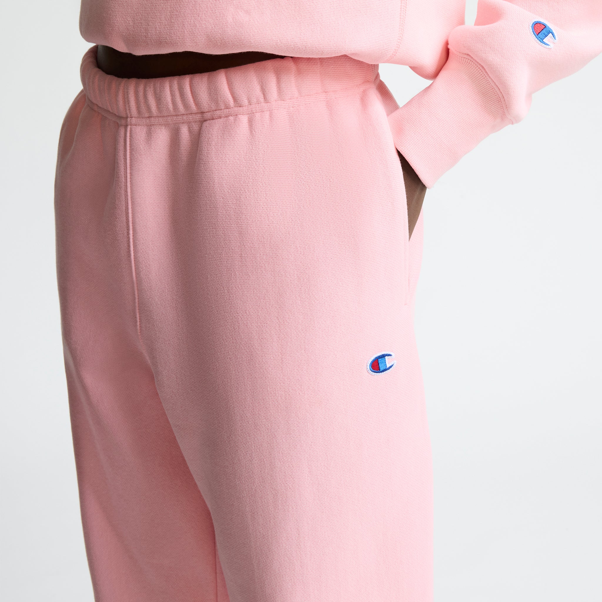 Essentials Reverse Weave Cinched Bottom Sweatpants - Image 3