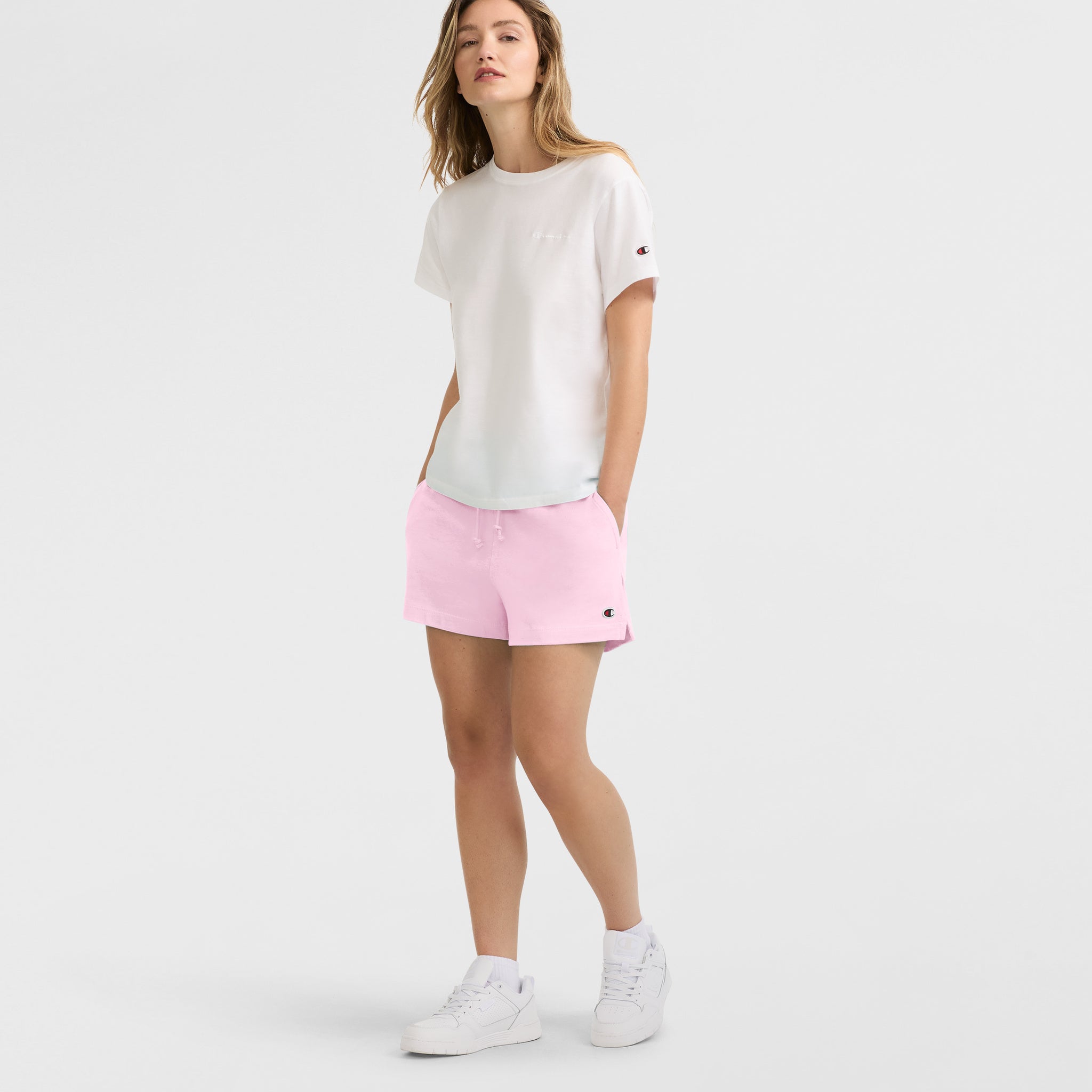 3 T-Shirt Shorts. C Logo - Image 4