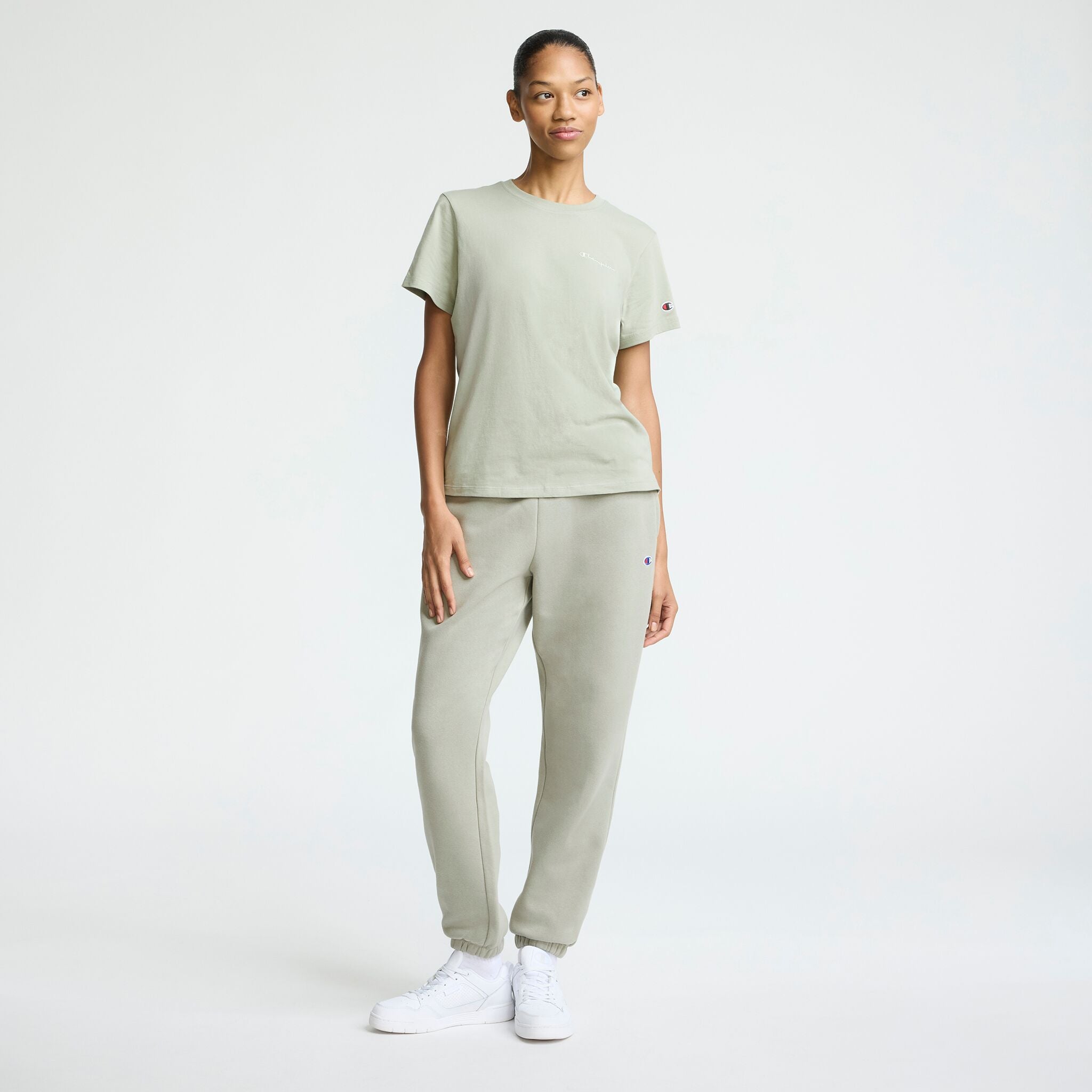 Classic T-Shirt. Tonal Left Chest Script - Image 4