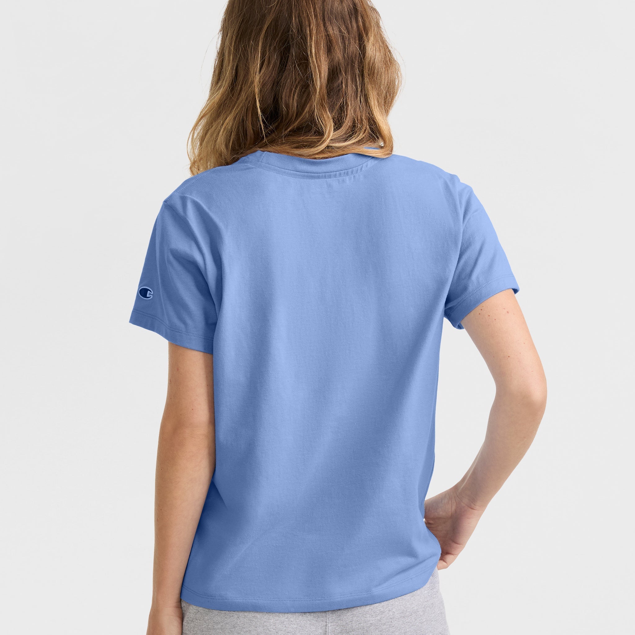 Classic T-Shirt. Tonal Left Chest Script - Image 2