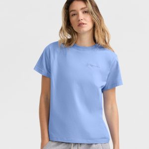 Classic T-Shirt. Tonal Left Chest Script