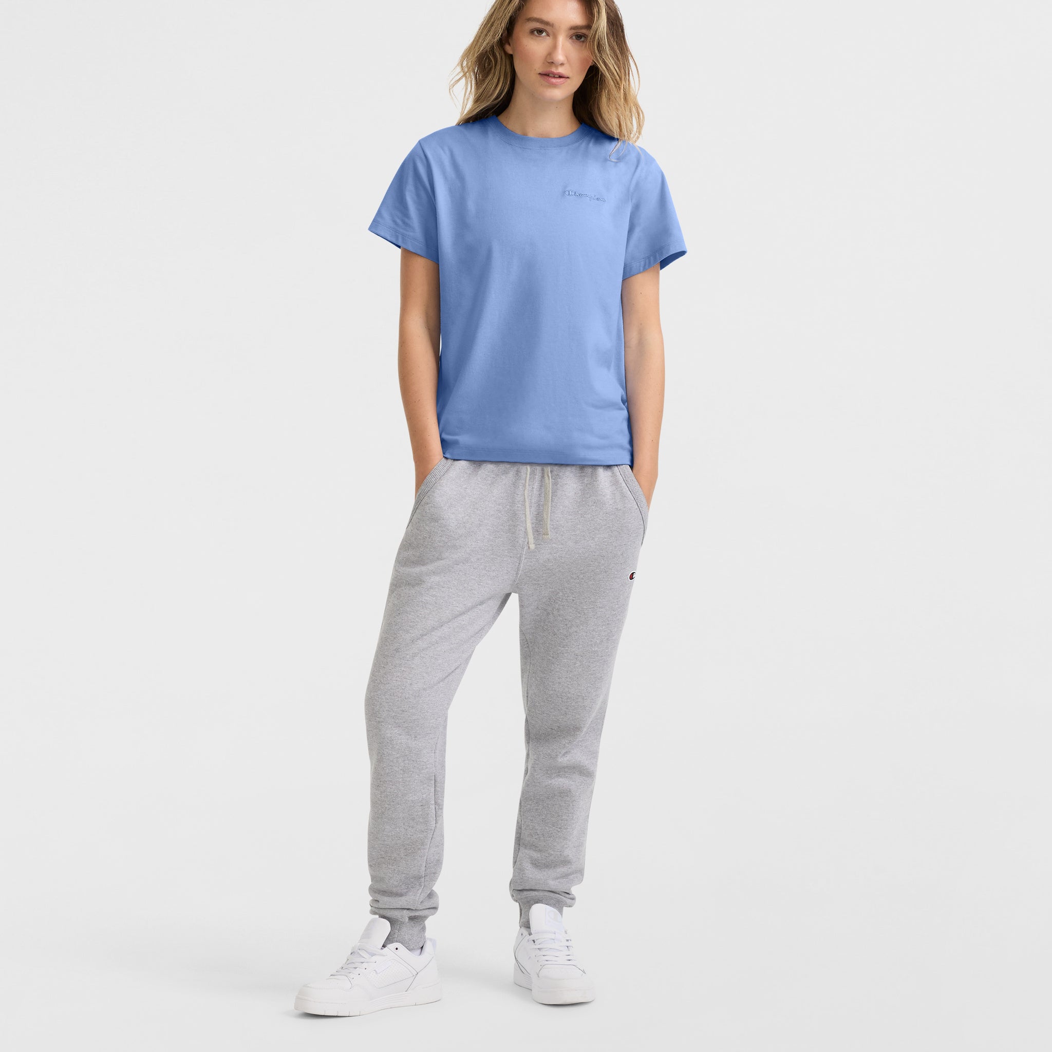 Classic T-Shirt. Tonal Left Chest Script - Image 4