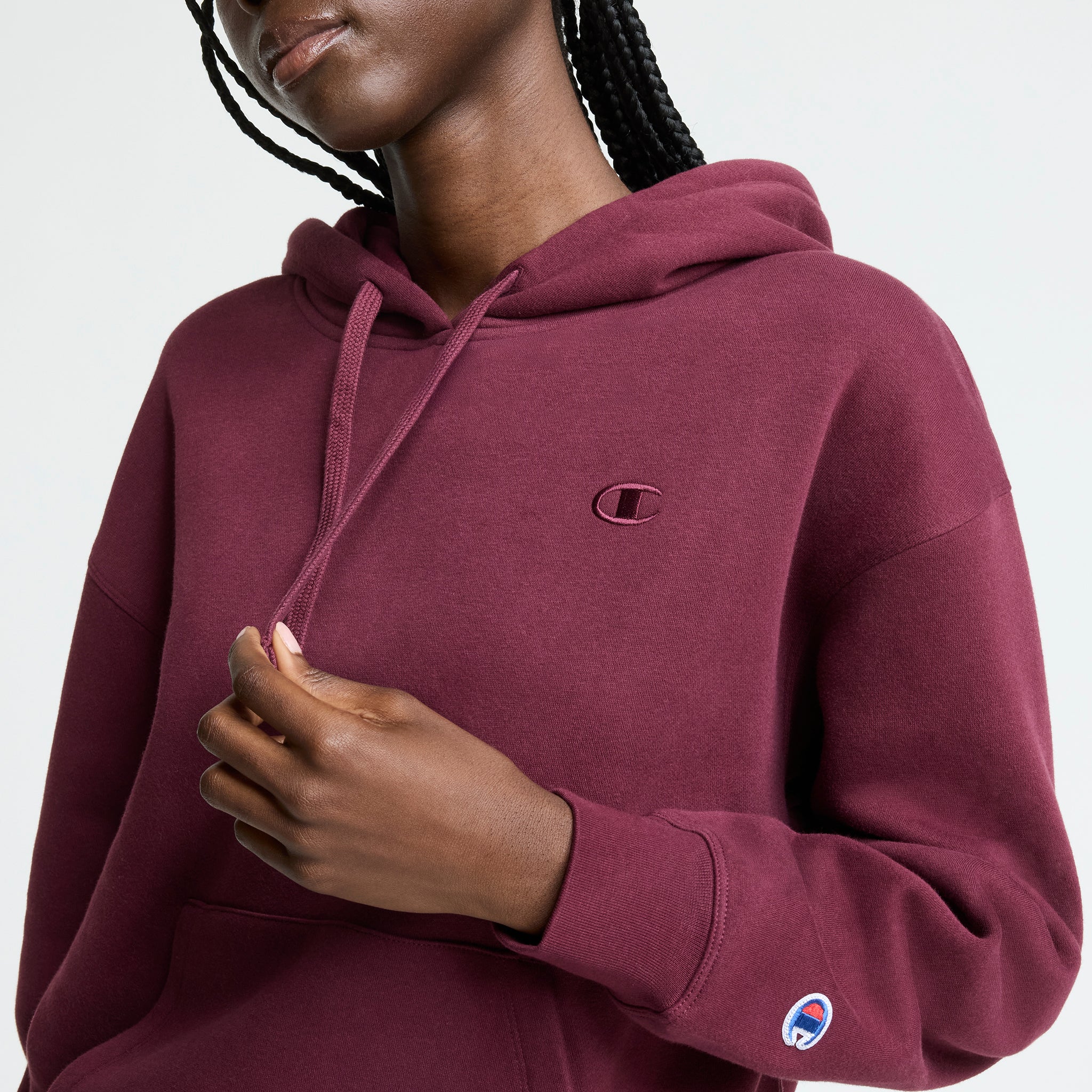 Small C Freshman Powerblend Hoodie - Image 3