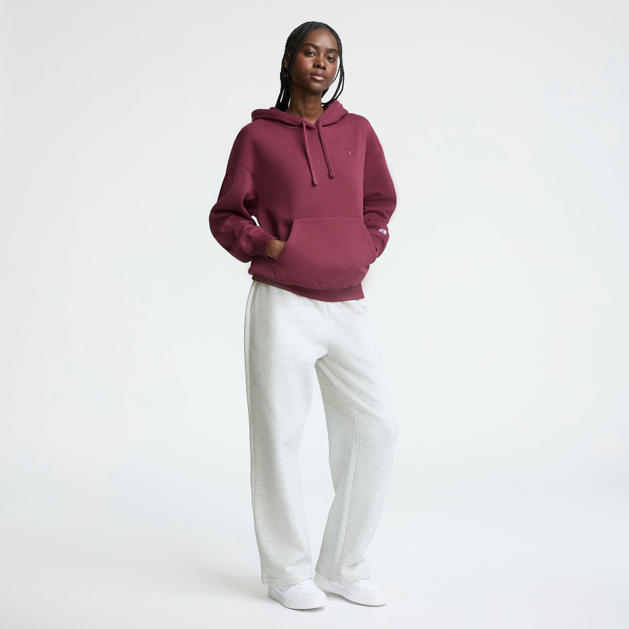 Small C Freshman Powerblend Hoodie - Image 4