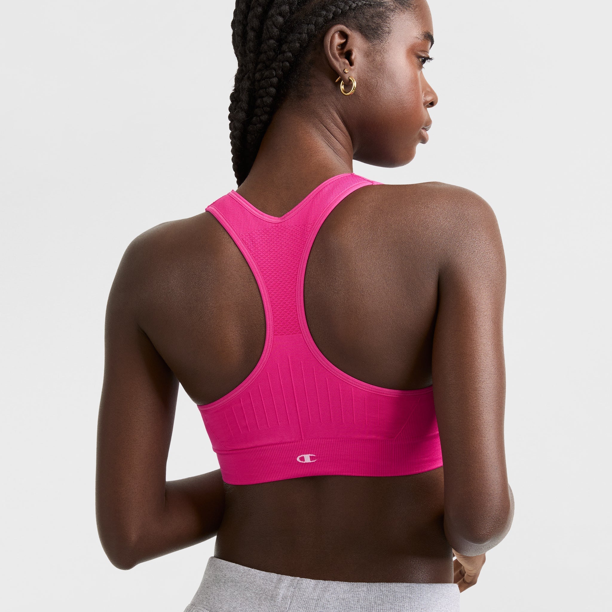Infinity Racerback Bra. C Logo