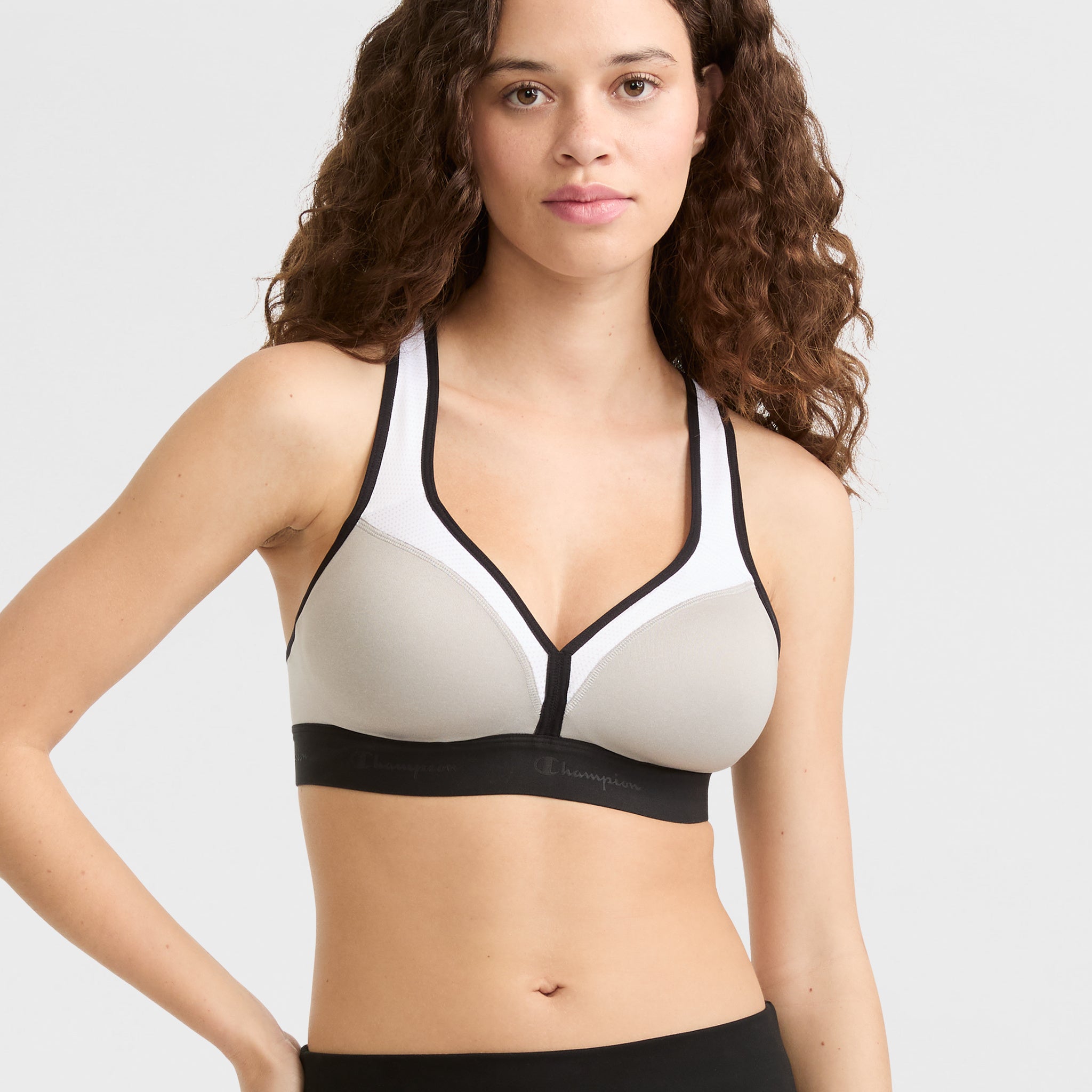 The Curvy Sports Bra. C Logo