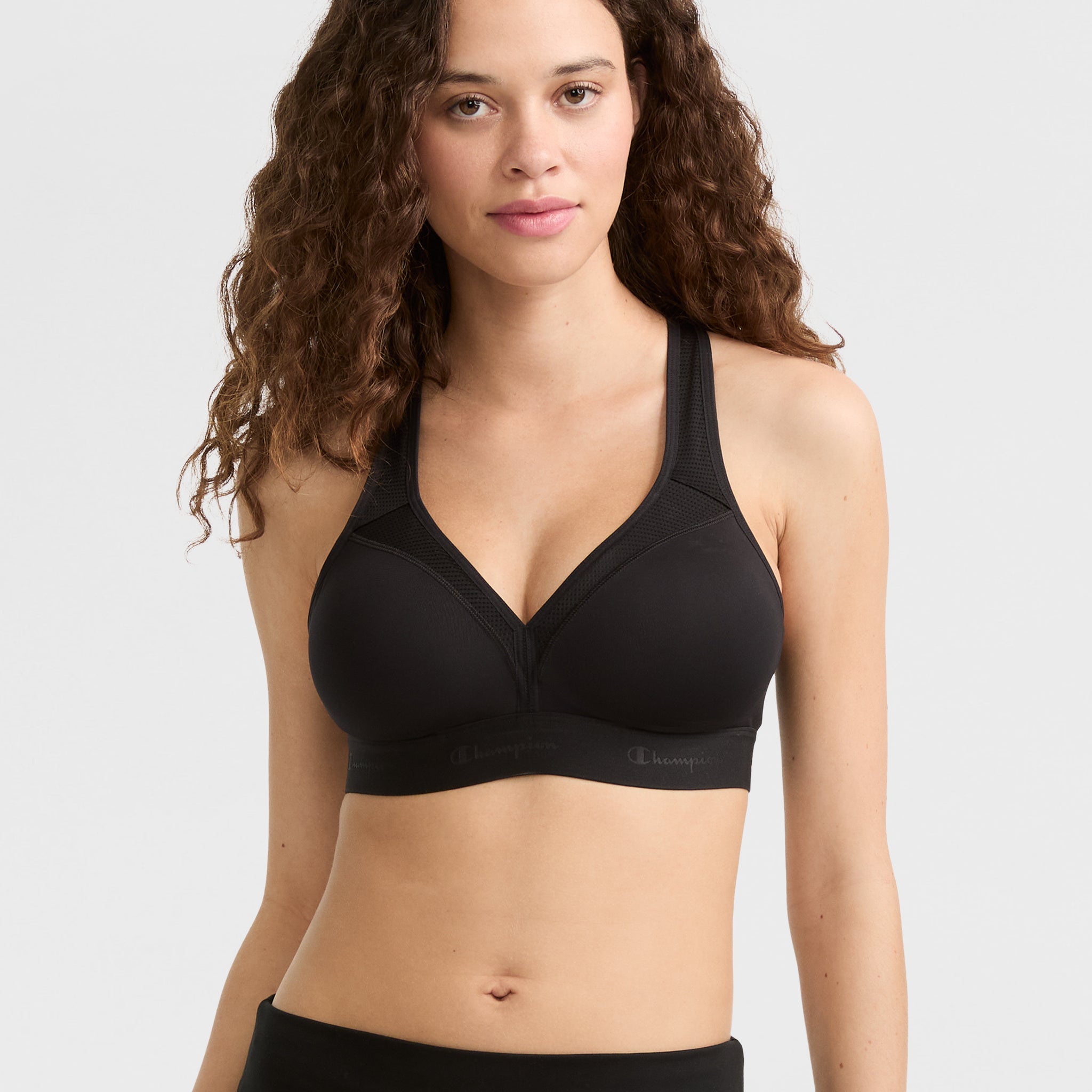 The Curvy Sports Bra. C Logo