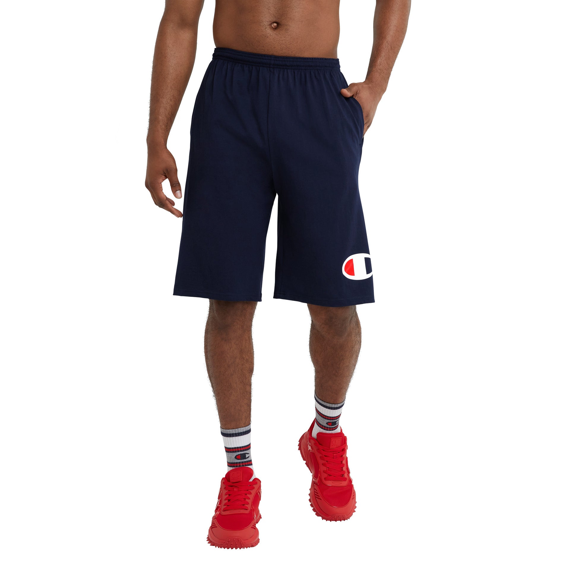 Lightweight Lounge Shorts. Graphic C Logo - Big & Tall
