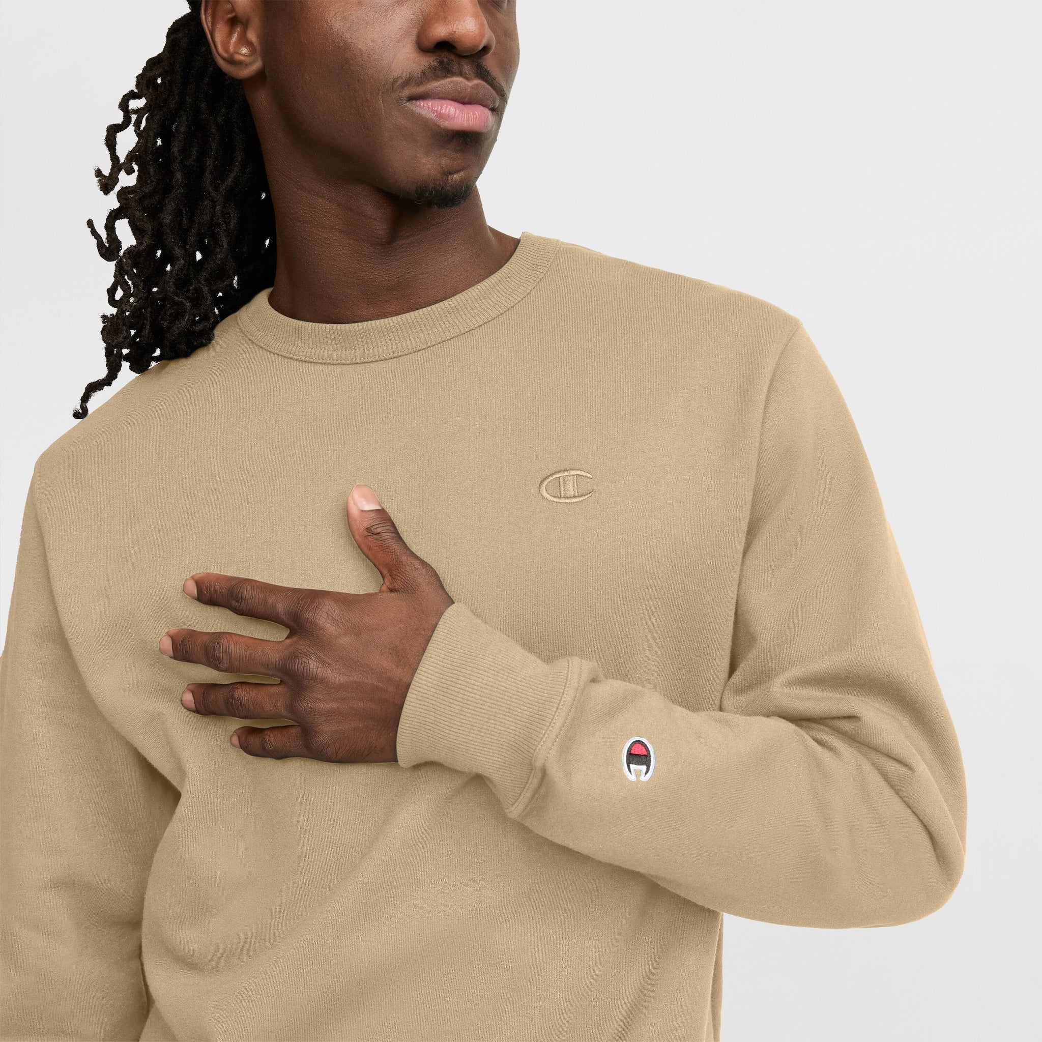 Powerblend Crewneck Sweatshirt. C Logo - Image 3