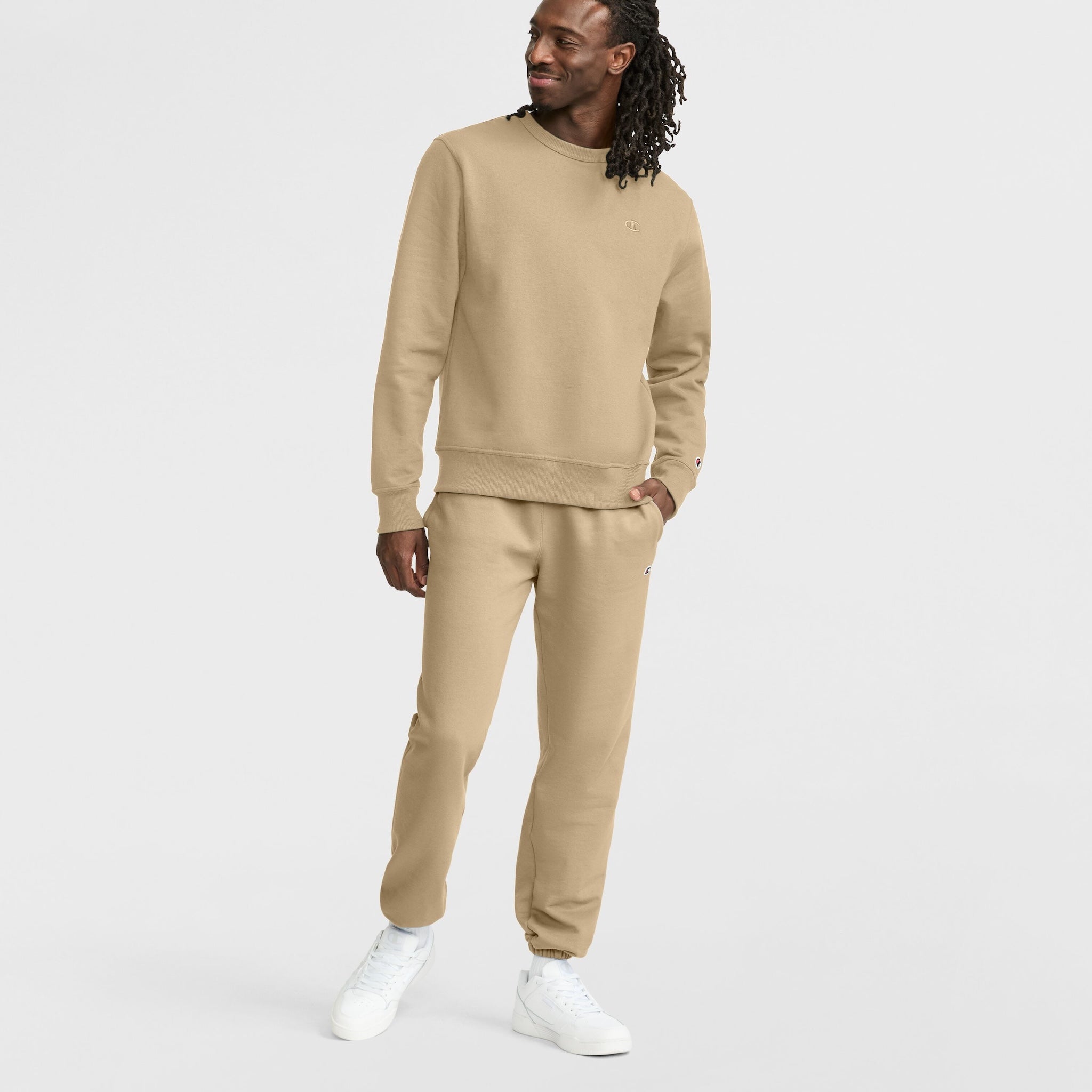 Powerblend Crewneck Sweatshirt. C Logo - Image 4