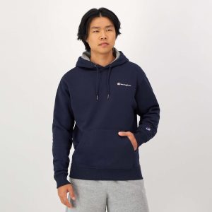 Powerblend Hoodie. Small Script Logo
