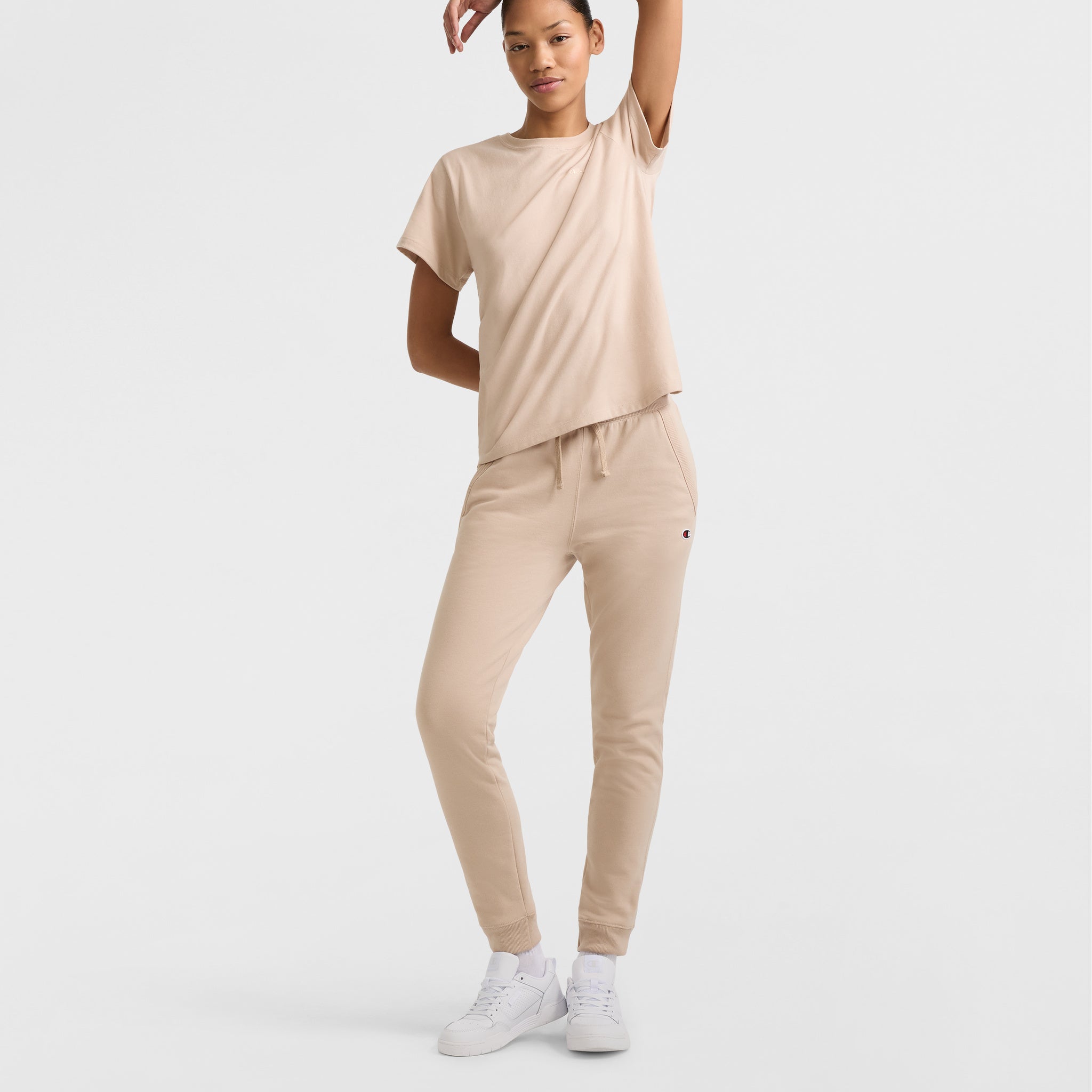 Classic T-Shirt. Tonal Left Chest Script - Image 4