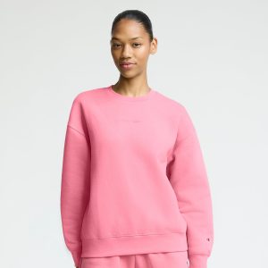 Powerblend Crewneck Sweatshirt. Embroidered Script Logo