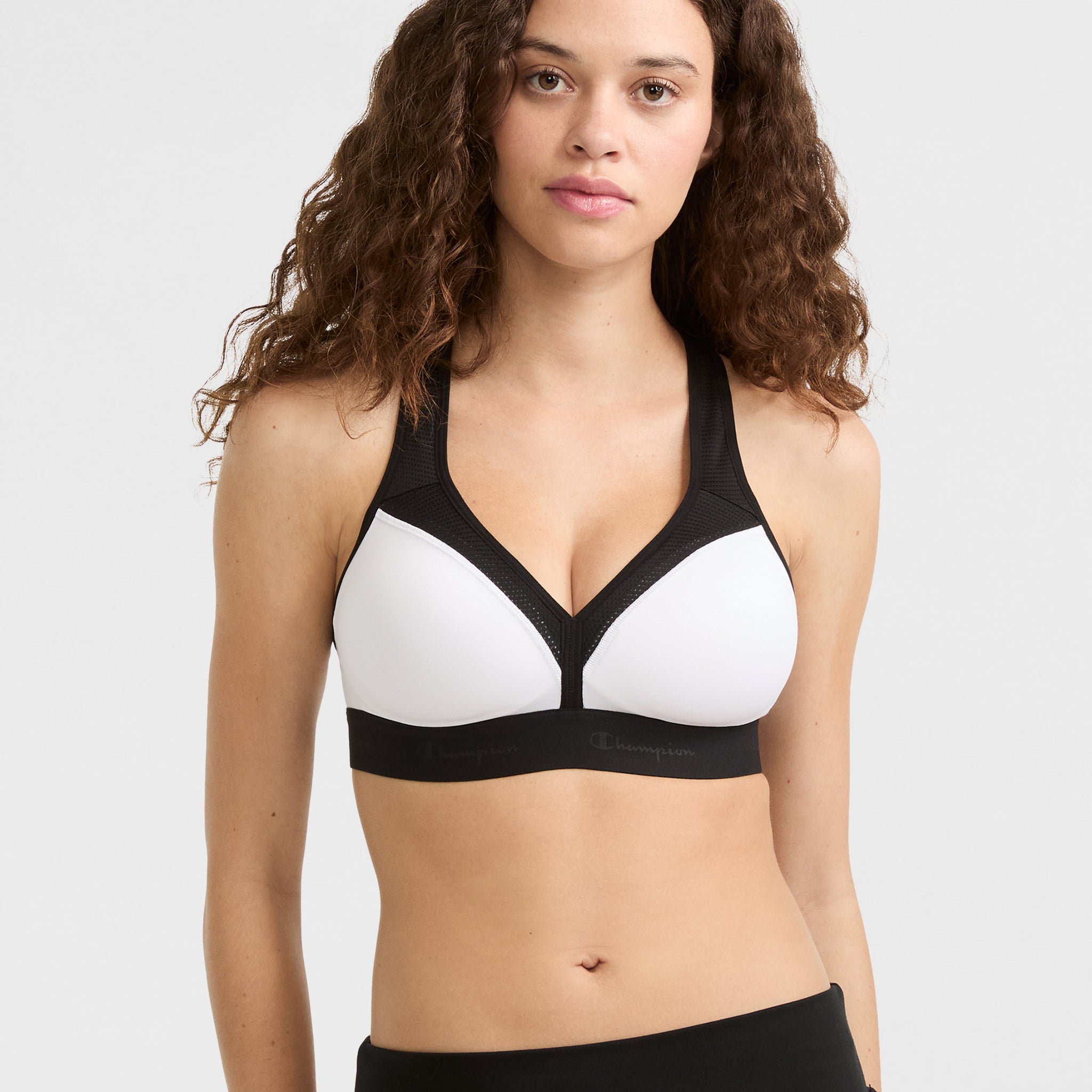 The Curvy Sports Bra. C Logo