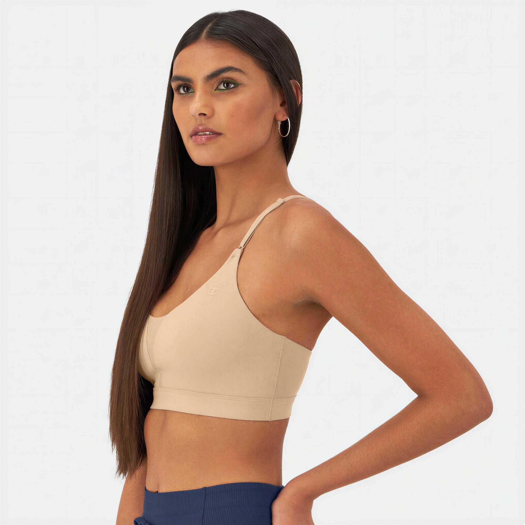 Soft Touch Sports Bra. Tonal C Logo - Image 3